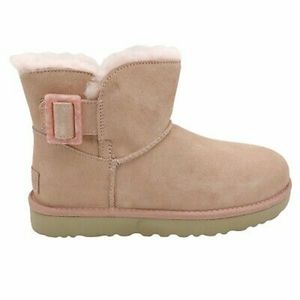 NWT UGG Mini Bailey Fashion Buckle Boots